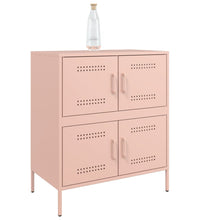 Sideboard Rosa 68x39x79 cm Stahl