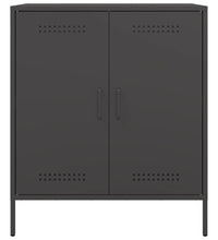 Sideboard Schwarz 68x39x79 cm Stahl