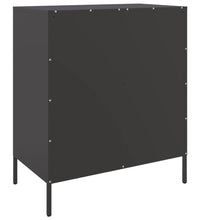 Sideboard Schwarz 68x39x79 cm Stahl