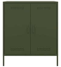 Sideboard Olivgrün 68x39x79 cm Stahl