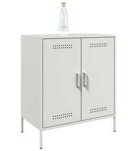 Sideboard Weiß 68x39x79 cm Stahl