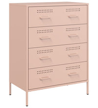 Sideboard Rosa 68x39x89 cm Stahl