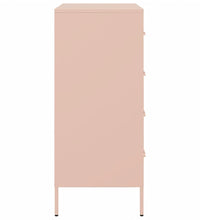 Sideboard Rosa 68x39x89 cm Stahl