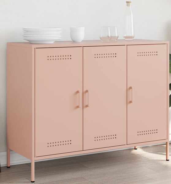 Sideboard Rosa 100,5x39x79 cm Stahl