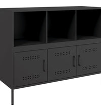 Sideboard Schwarz 100,5x39x79 cm Stahl