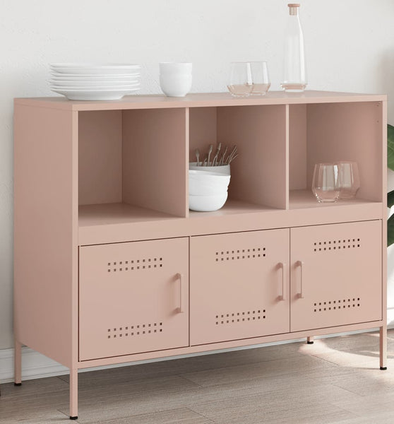 Sideboard Rosa 100,5x39x79 cm Stahl