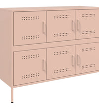 Sideboard Rosa 100,5x39x79 cm Stahl