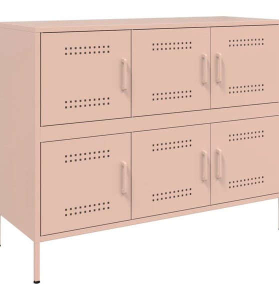 Sideboard Rosa 100,5x39x79 cm Stahl