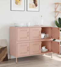 Sideboard Rosa 100,5x39x79 cm Stahl