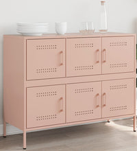 Sideboard Rosa 100,5x39x79 cm Stahl