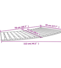 Whirlpool-Umrandung Schwarz Poly-Rattan und Massivholz Akazie