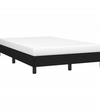 Bettgestell ohne Matratze Schwarz 120x190 cm Stoff
