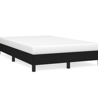 Bettgestell ohne Matratze Schwarz 120x190 cm Stoff