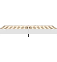 Bettgestell ohne Matratze Weiß 120x190 cm Kunstleder