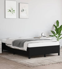 Bettgestell ohne Matratze Schwarz 120x190 cm Stoff