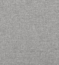 Bettgestell ohne Matratze Hellgrau 120x190 cm Stoff