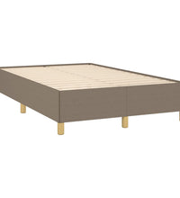 Bettgestell ohne Matratze Taupe 120x190 cm Stoff