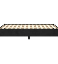Bettgestell ohne Matratze Dunkelgrau 120x190 cm Samt