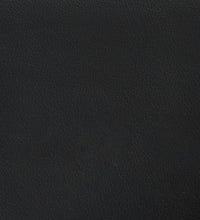 Boxspringbett mit Matratze Schwarz 120x190 cm Kunstleder