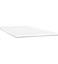 Boxspringbett mit Matratze & LED Dunkelgrau 120x190 cm Stoff