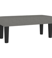 Boxspringbett mit Matratze Dunkelgrau 120x190 cm Stoff