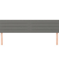 Boxspringbett mit Matratze Dunkelgrau 120x190 cm Stoff