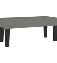 Boxspringbett mit Matratze Dunkelgrau 120x190 cm Stoff