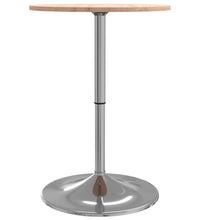 Bartisch Ø50x89,5 cm Massivholz Buche