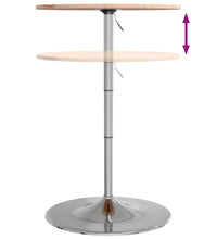 Bartisch Ø60x89,5 cm Massivholz Buche