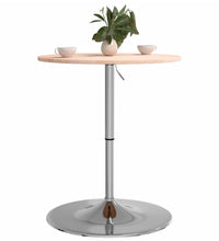 Bartisch Ø60x89,5 cm Massivholz Eiche