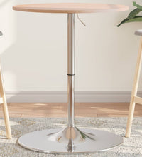 Bartisch Ø60x89,5 cm Massivholz Eiche