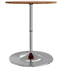 Bartisch Hellbraun Ø60x89,5 cm Massivholz Eiche