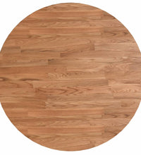 Bartisch Hellbraun Ø60x89,5 cm Massivholz Eiche