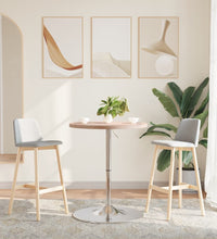 Bartisch Ø60x90,5 cm Massivholz Eiche