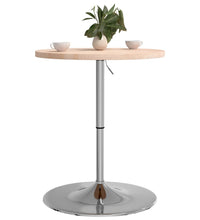 Bartisch Ø60x90,5 cm Massivholz Eiche