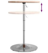 Bartisch Ø60x90,5 cm Massivholz Eiche