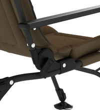 Angelstuhl mit Armlehnen Klappbar Taupe