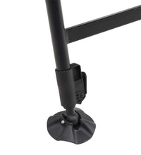 Angelstuhl mit Armlehnen Klappbar Taupe