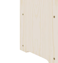 Weinregal mit Oberplatte 67,5x25x87 cm Massivholz Kiefer