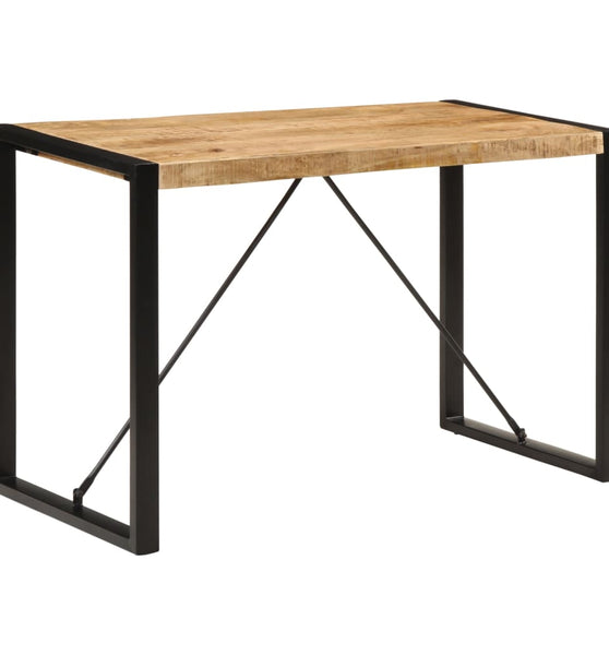 Esstisch 120x55x76 cm Raues Mangoholz