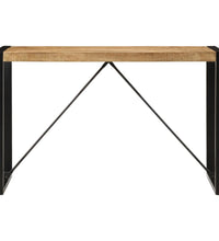 Esstisch 120x55x76 cm Raues Mangoholz