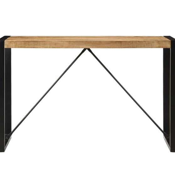 Esstisch 120x55x76 cm Raues Mangoholz
