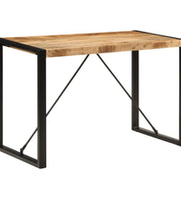 Esstisch 120x55x76 cm Raues Mangoholz