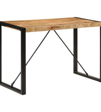 Esstisch 120x55x76 cm Raues Mangoholz