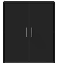 Sideboards 2 Stk. Schwarz 60x31x70 cm Holzwerkstoff