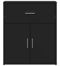 Sideboards 2 Stk. Schwarz 60x31x70 cm Holzwerkstoff