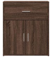 Sideboards 2 Stk. Braun Eichen-Optik 60x31x70 cm Holzwerkstoff