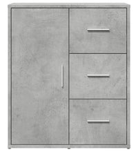 Sideboards 2 Stk. Betongrau 60x31x70 cm Holzwerkstoff