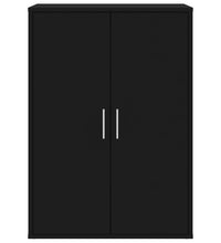Sideboards 2 Stk. Schwarz 60x31x84 cm Holzwerkstoff
