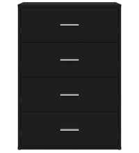 Sideboards 2 Stk. Schwarz 60x31x84 cm Holzwerkstoff